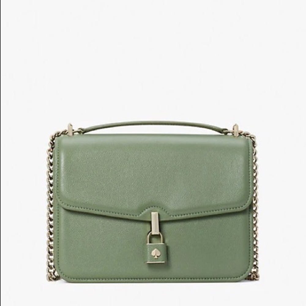 locket large flap shoulder bag